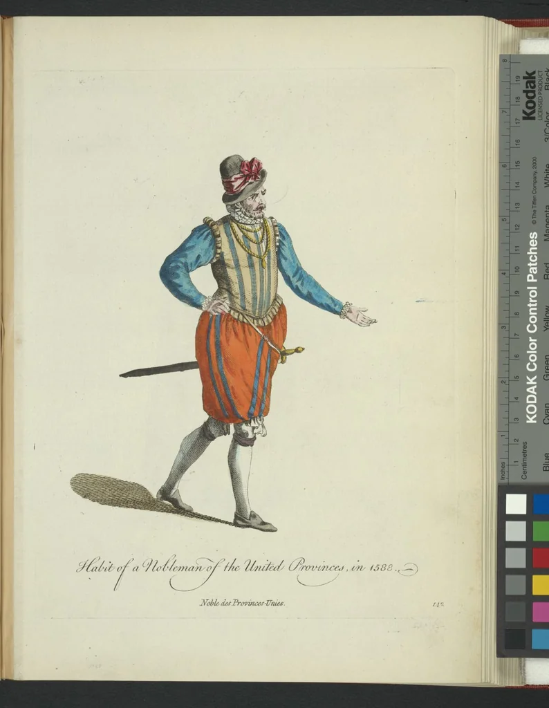 An illustration from Recueil des habillements de différentes nations, 1757, leaf 148