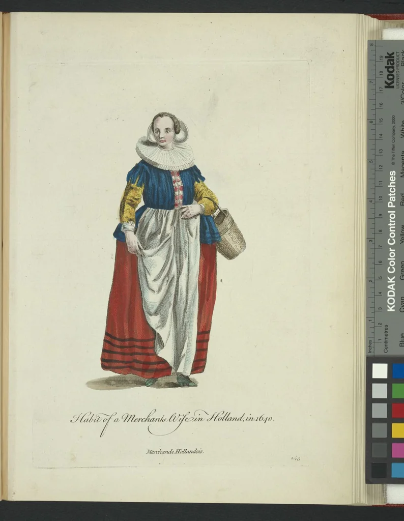 An illustration from Recueil des habillements de différentes nations, 1757, leaf 149