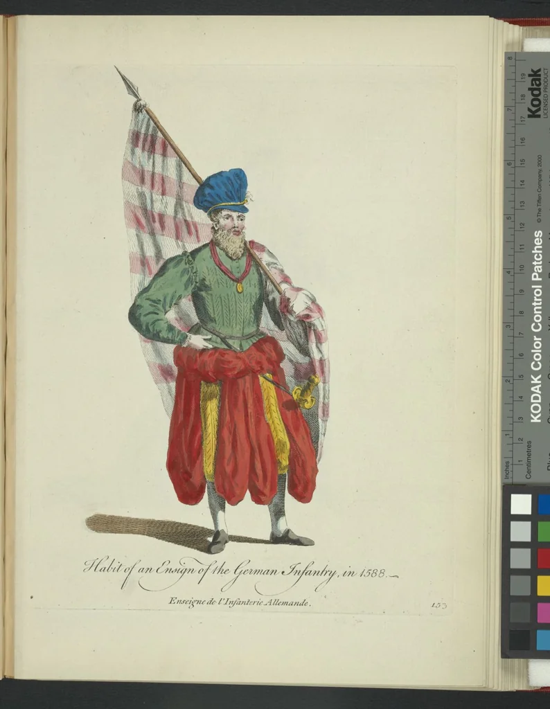 An illustration from Recueil des habillements de différentes nations, 1757, leaf 159