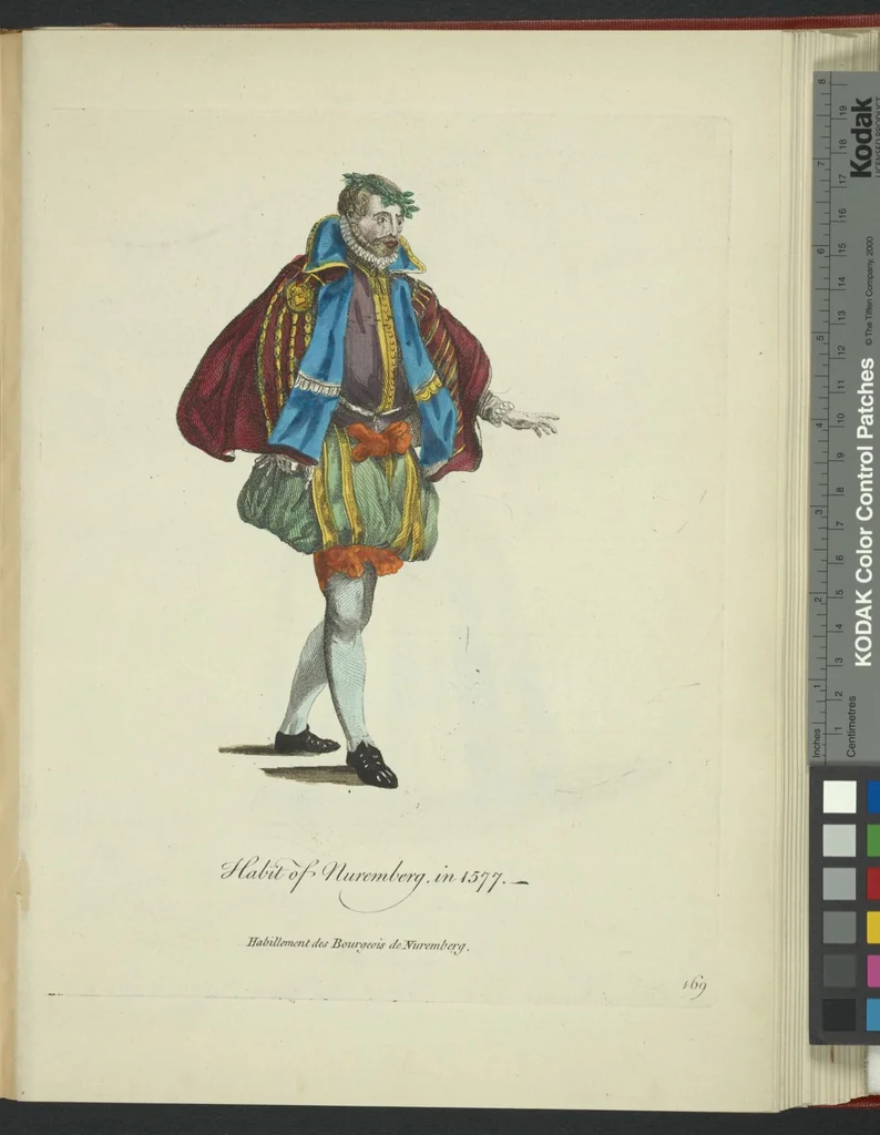 An illustration from Recueil des habillements de différentes nations, 1757, leaf 175
