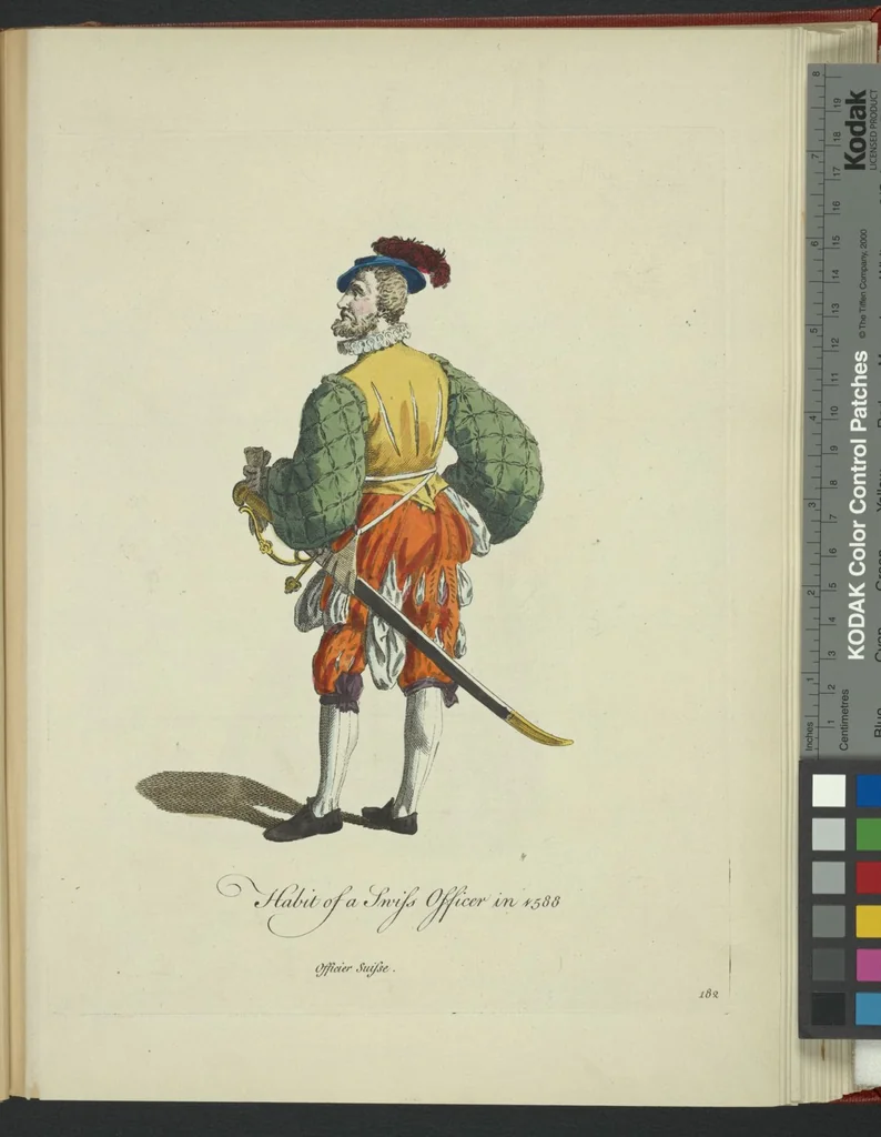 An illustration from Recueil des habillements de différentes nations, 1757, leaf 188