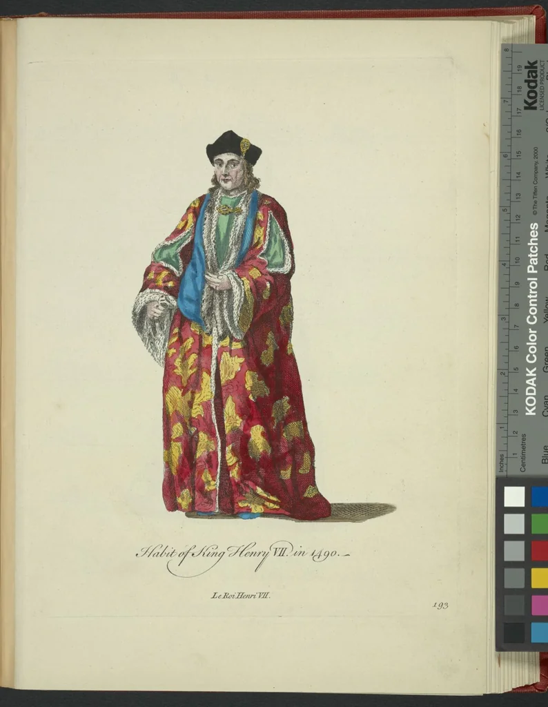 An illustration from Recueil des habillements de différentes nations, 1757, leaf 199
