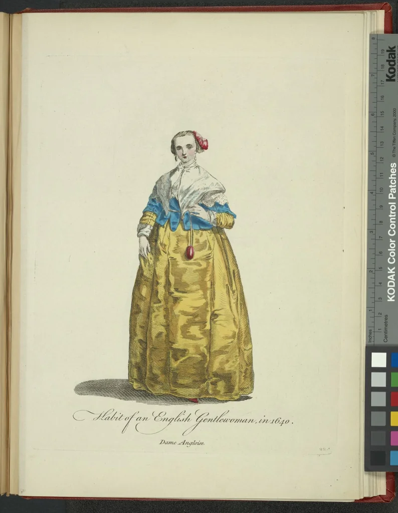 An illustration from Recueil des habillements de différentes nations, 1757, leaf 226