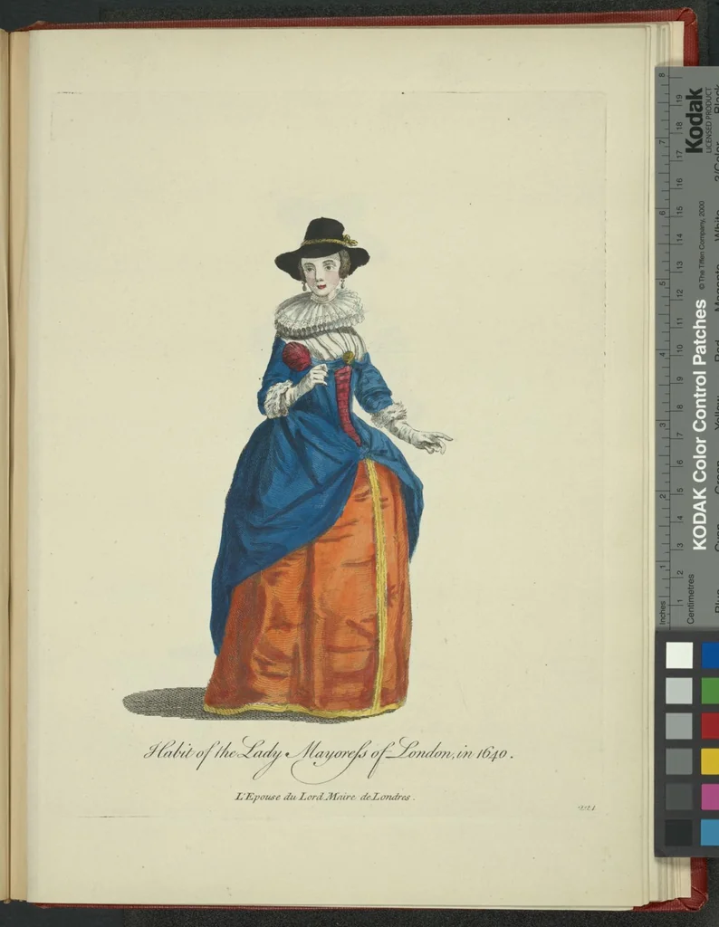 An illustration from Recueil des habillements de différentes nations, 1757, leaf 227