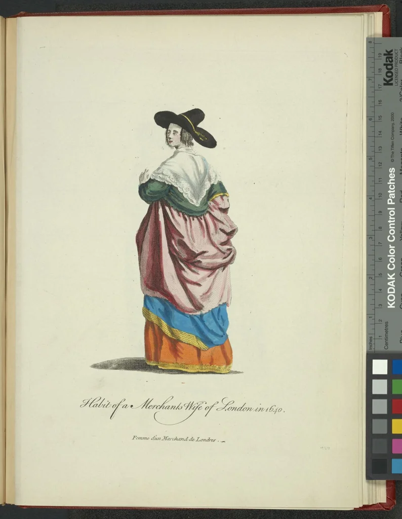 An illustration from Recueil des habillements de différentes nations, 1757, leaf 228