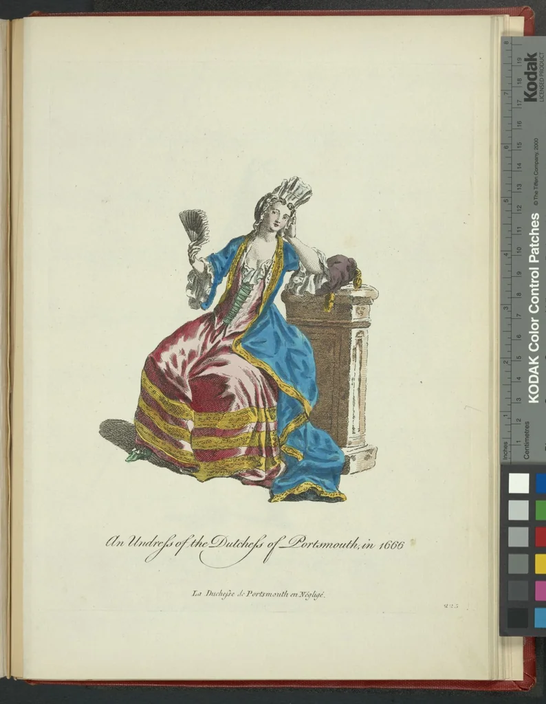 An illustration from Recueil des habillements de différentes nations, 1757, leaf 231