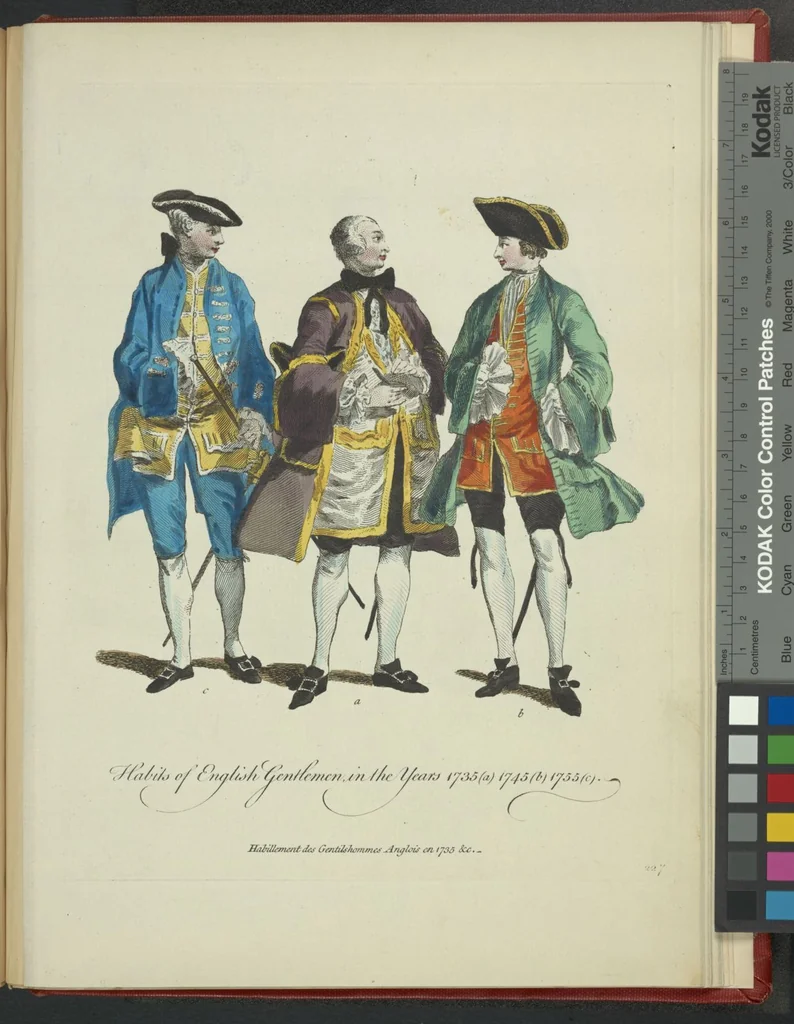 An illustration from Recueil des habillements de différentes nations, 1757, leaf 233