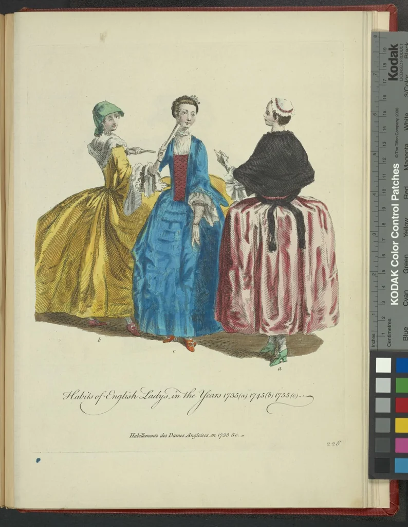 An illustration from Recueil des habillements de différentes nations, 1757, leaf 234