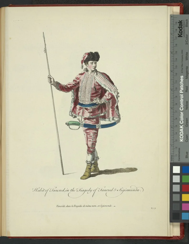 An illustration from Recueil des habillements de différentes nations, 1757, leaf 239