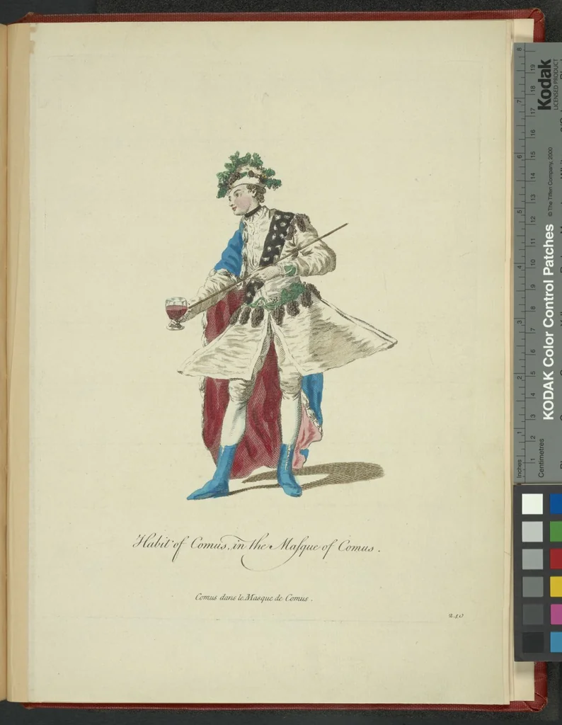An illustration from Recueil des habillements de différentes nations, 1757, leaf 246