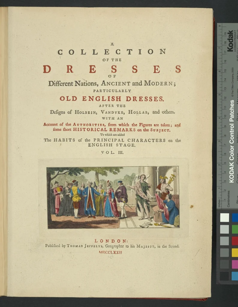 An illustration from Recueil des habillements de différentes nations, 1757, leaf 248
