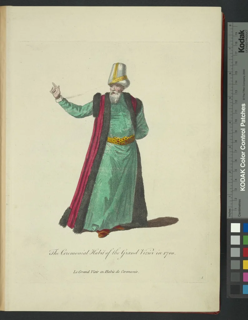 An illustration from Recueil des habillements de différentes nations, 1757, leaf 250