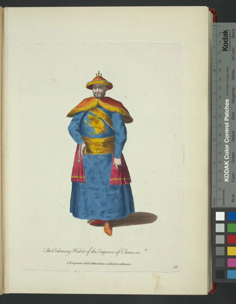 An illustration from Recueil des habillements de différentes nations, 1757, leaf 275