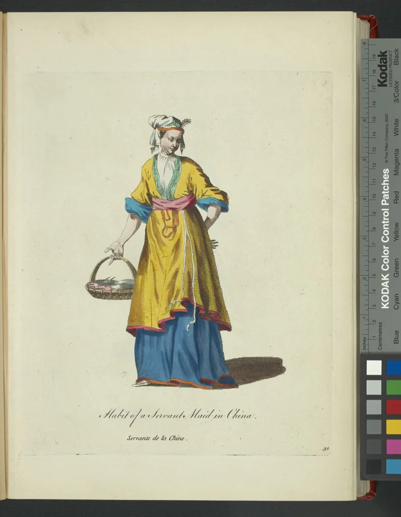 An illustration from Recueil des habillements de différentes nations, 1757, leaf 279