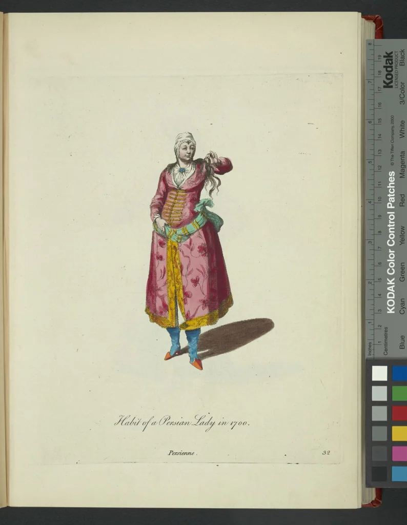 An illustration from Recueil des habillements de différentes nations, 1757, leaf 281