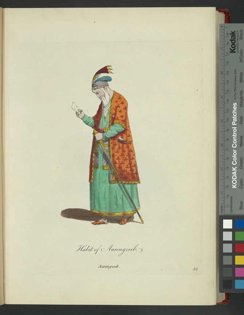 An illustration from Recueil des habillements de différentes nations, 1757, leaf 284