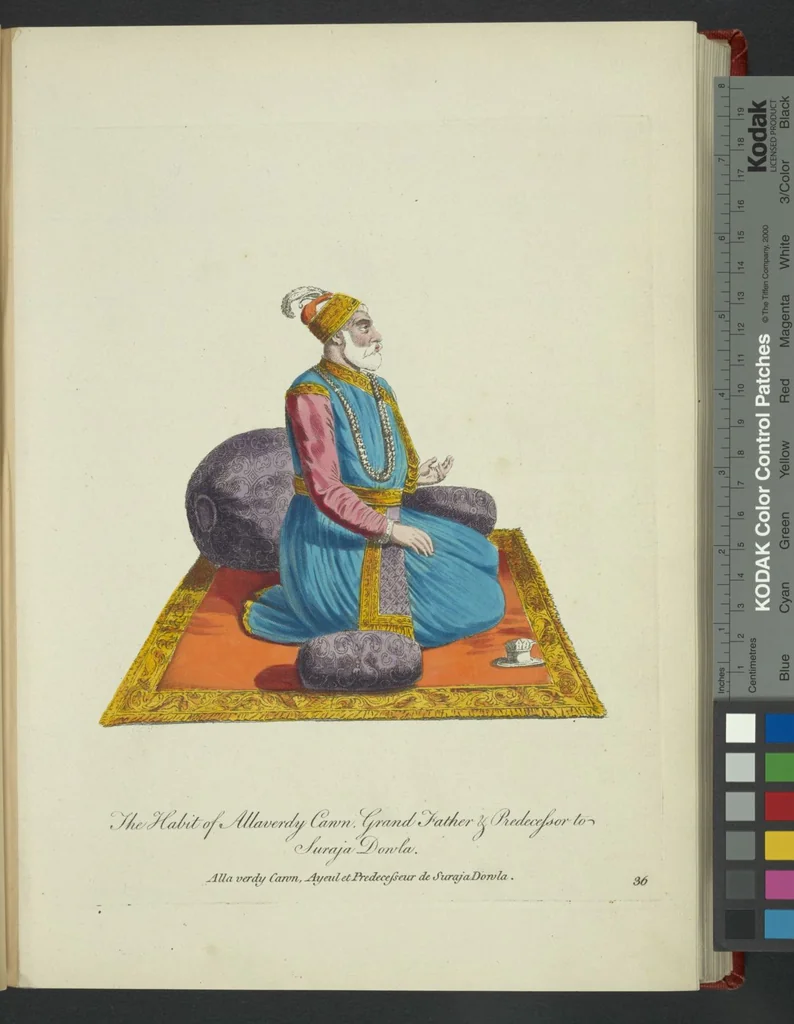 An illustration from Recueil des habillements de différentes nations, 1757, leaf 285