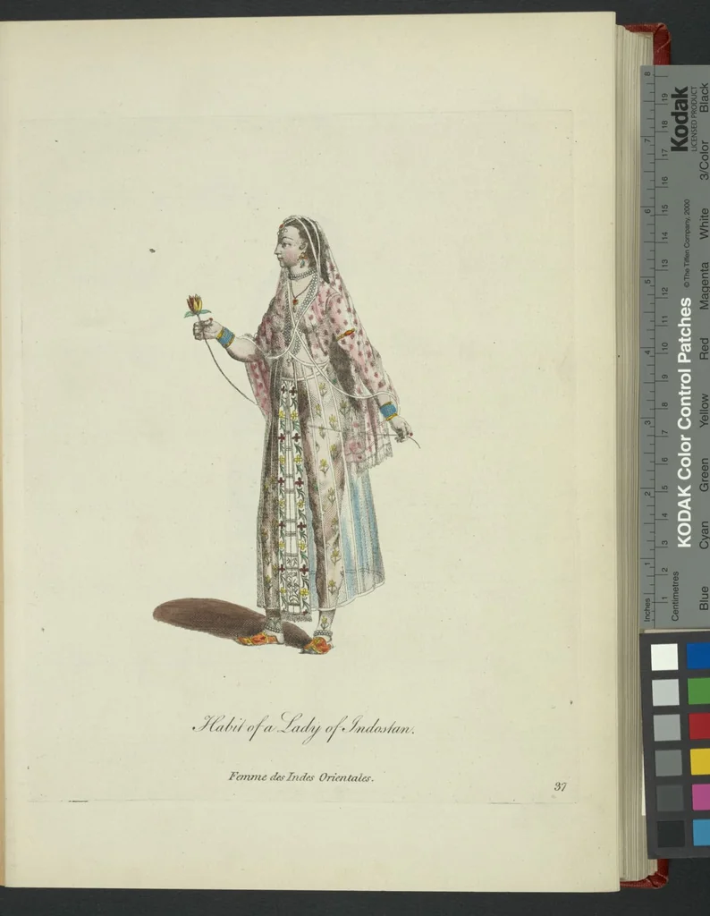 An illustration from Recueil des habillements de différentes nations, 1757, leaf 286