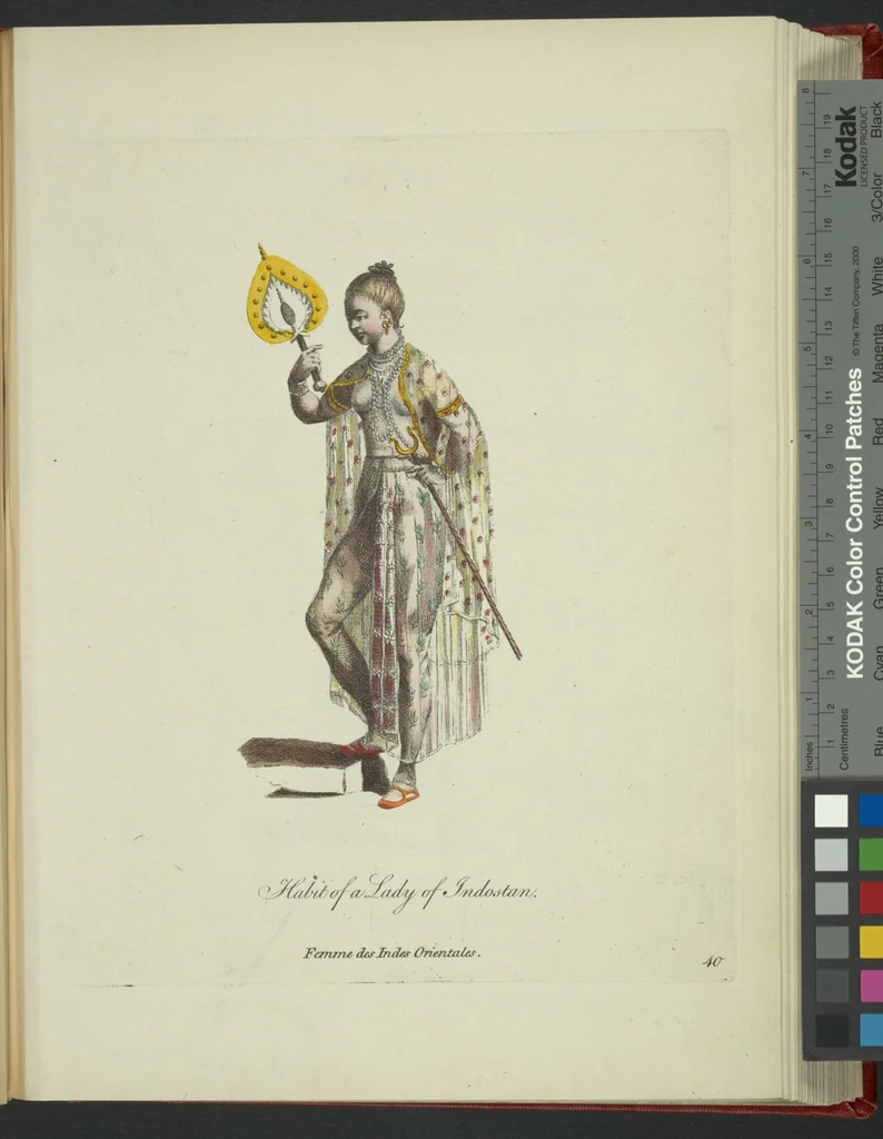 An illustration from Recueil des habillements de différentes nations, 1757, leaf 289