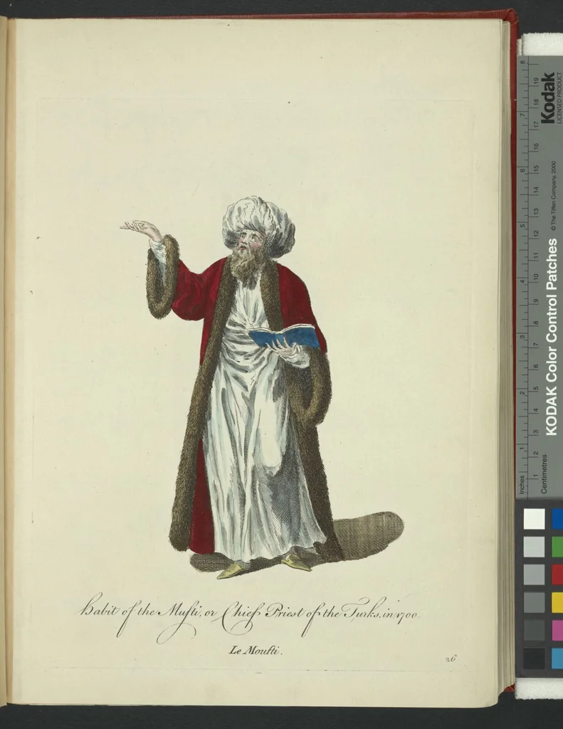 An illustration from Recueil des habillements de différentes nations, 1757, leaf 29