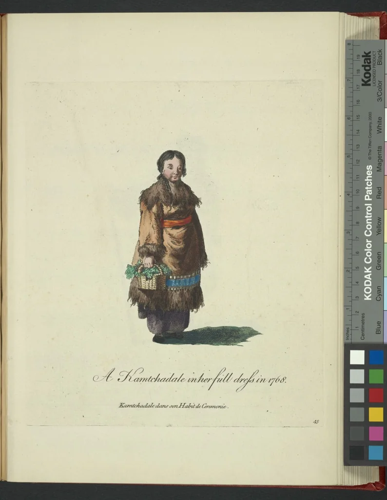 An illustration from Recueil des habillements de différentes nations, 1757, leaf 294