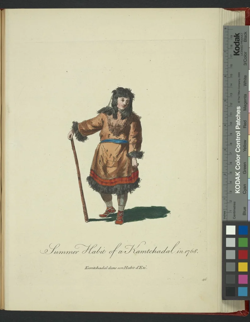 An illustration from Recueil des habillements de différentes nations, 1757, leaf 295