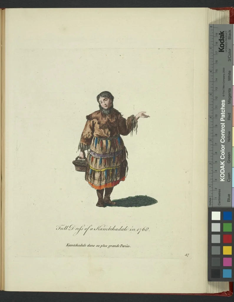 An illustration from Recueil des habillements de différentes nations, 1757, leaf 296