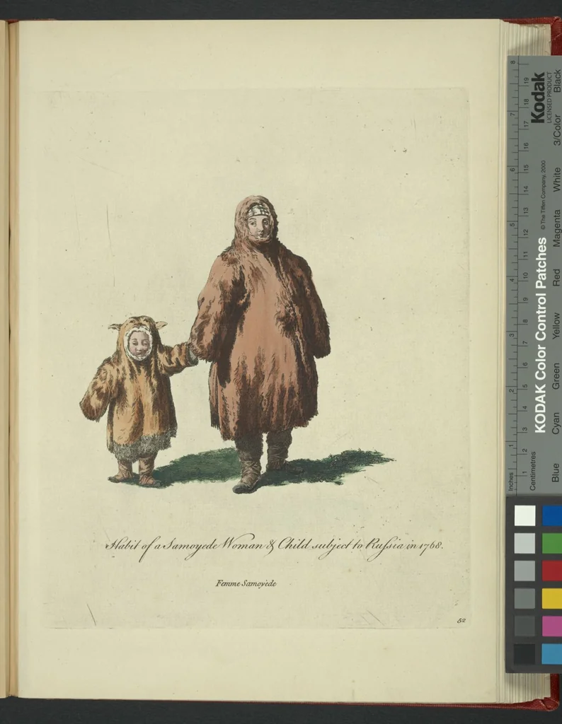 An illustration from Recueil des habillements de différentes nations, 1757, leaf 301