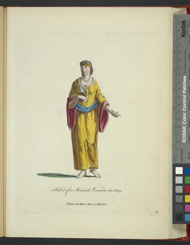 An illustration from Recueil des habillements de différentes nations, 1757, leaf 307