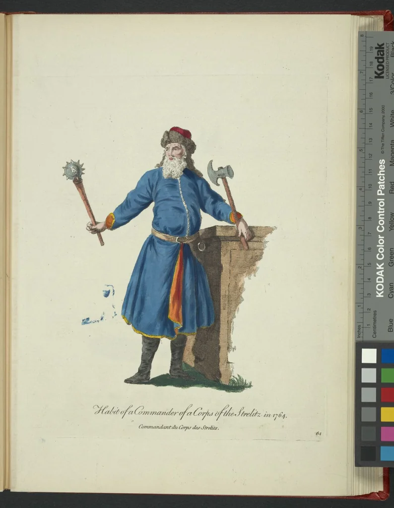 An illustration from Recueil des habillements de différentes nations, 1757, leaf 313