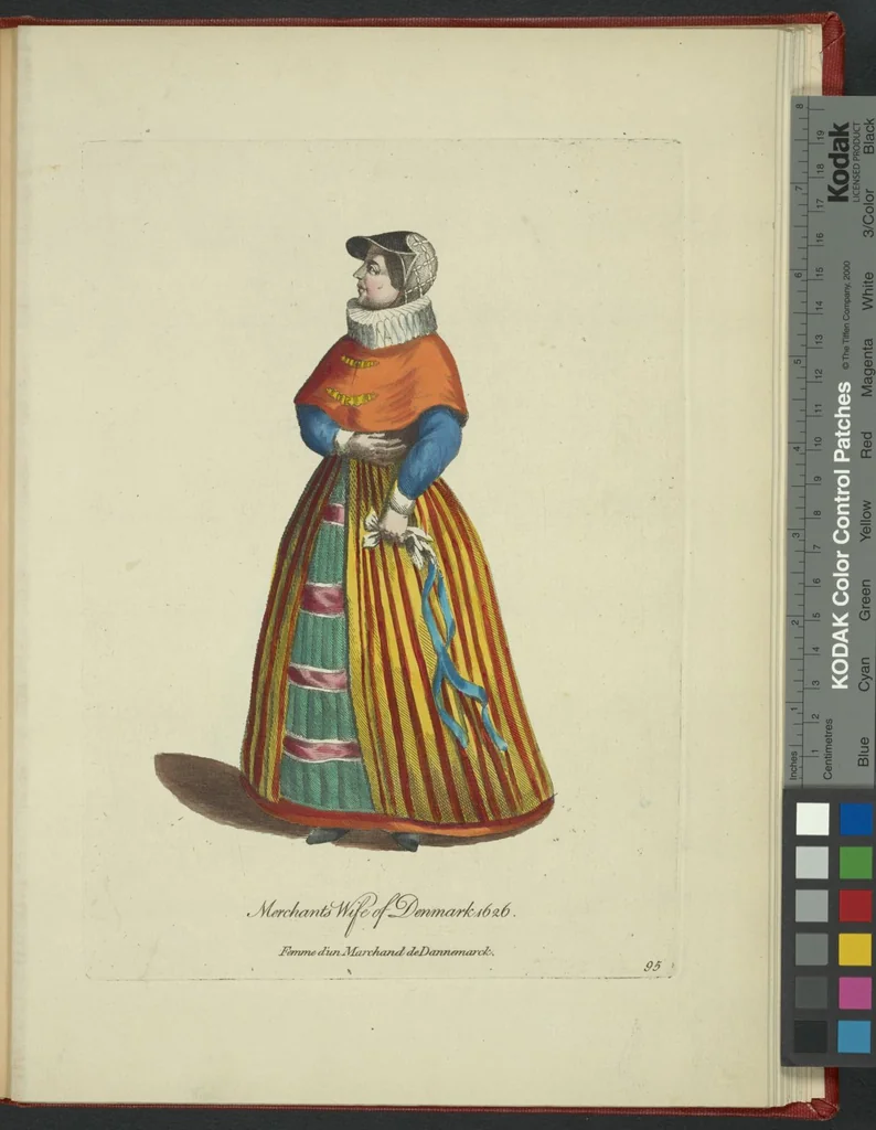 An illustration from Recueil des habillements de différentes nations, 1757, leaf 344
