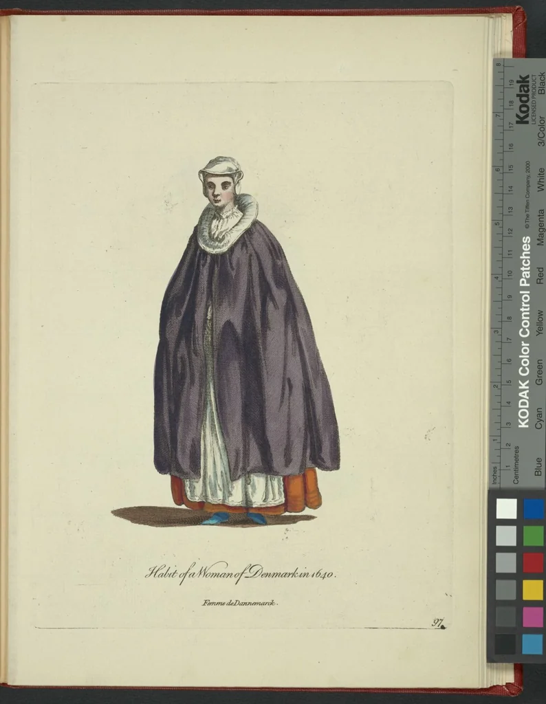 An illustration from Recueil des habillements de différentes nations, 1757, leaf 346