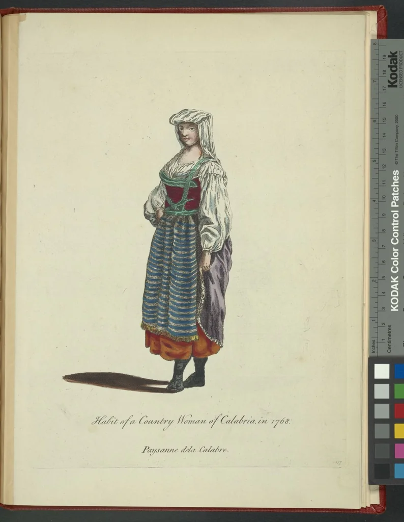 An illustration from Recueil des habillements de différentes nations, 1757, leaf 366