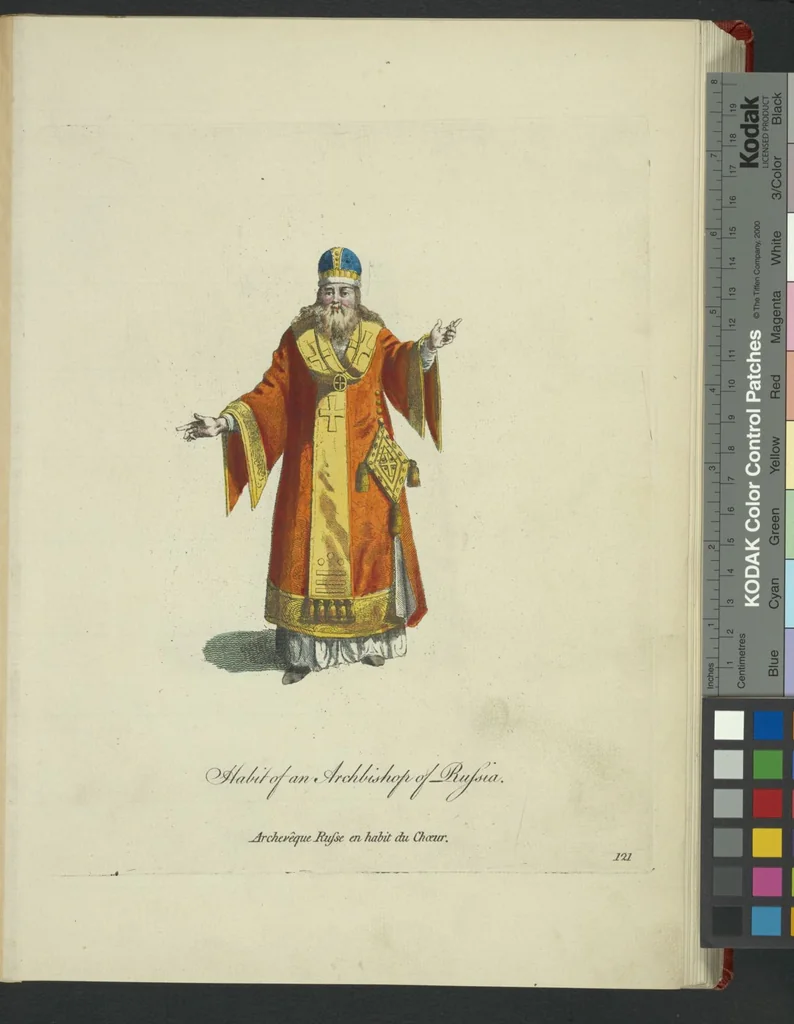 An illustration from Recueil des habillements de différentes nations, 1757, leaf 373