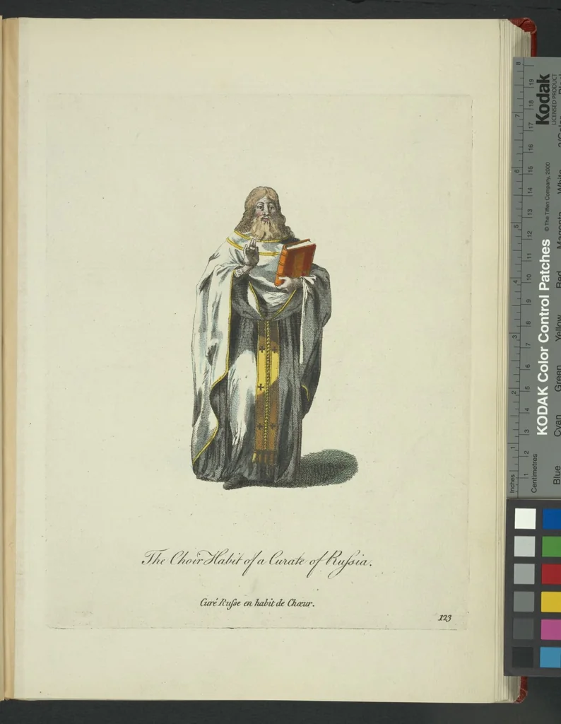 An illustration from Recueil des habillements de différentes nations, 1757, leaf 375