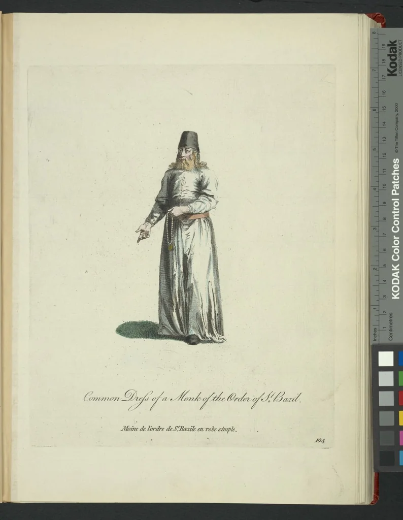 An illustration from Recueil des habillements de différentes nations, 1757, leaf 376