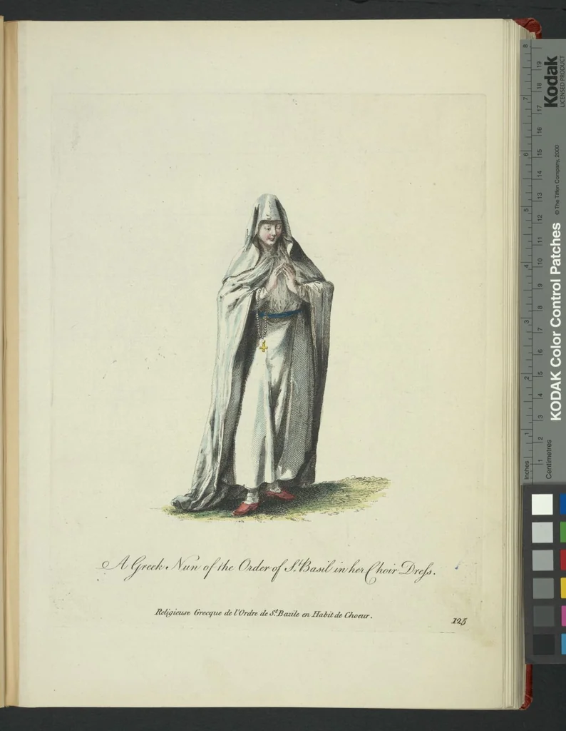 An illustration from Recueil des habillements de différentes nations, 1757, leaf 377