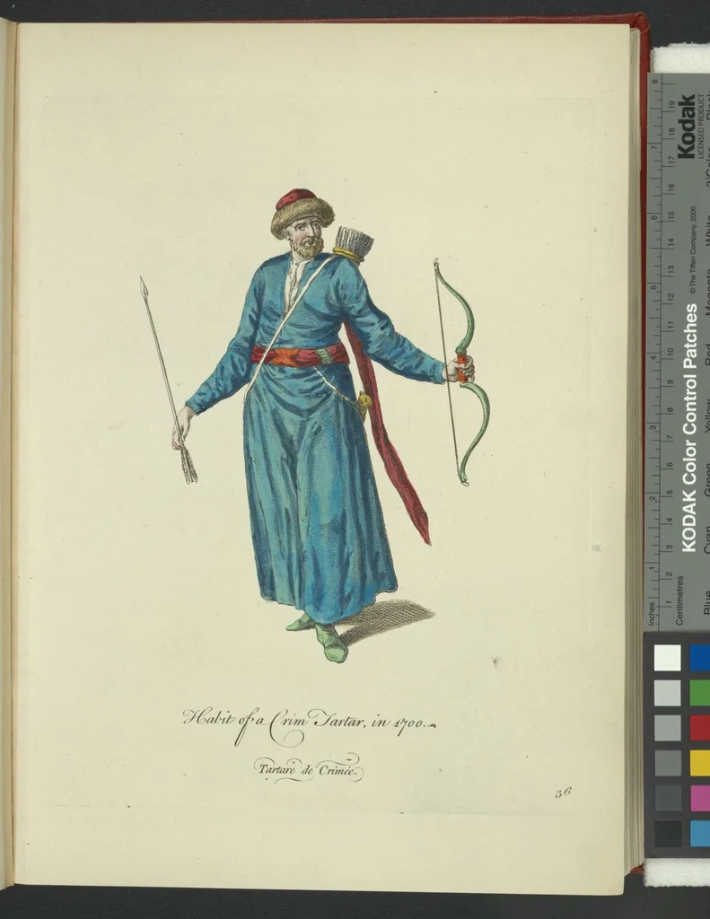 An illustration from Recueil des habillements de différentes nations, 1757, leaf 39