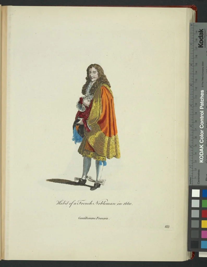 An illustration from Recueil des habillements de différentes nations, 1757, leaf 405