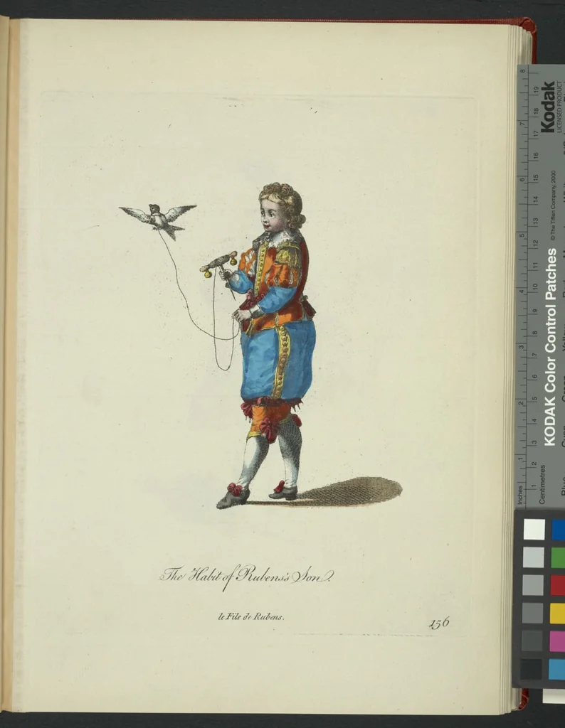 An illustration from Recueil des habillements de différentes nations, 1757, leaf 408