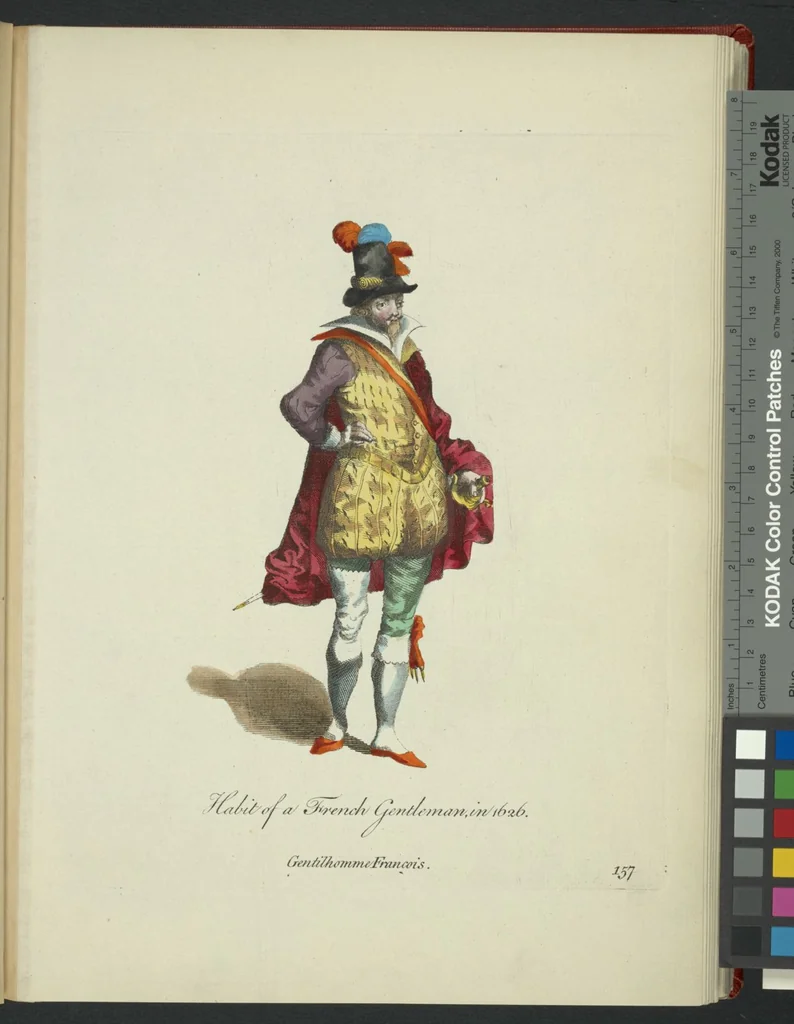 An illustration from Recueil des habillements de différentes nations, 1757, leaf 409