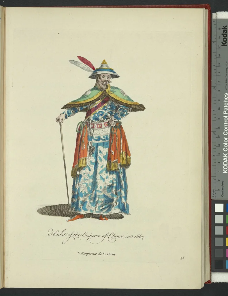 An illustration from Recueil des habillements de différentes nations, 1757, leaf 41