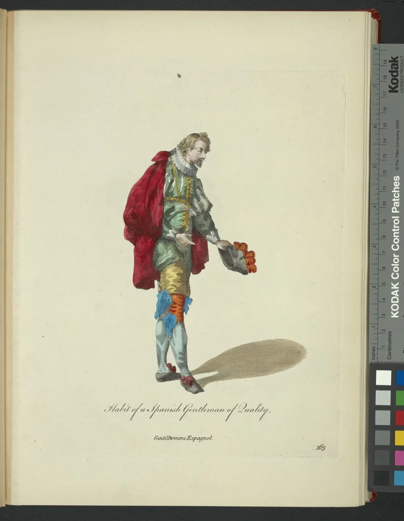 An illustration from Recueil des habillements de différentes nations, 1757, leaf 415