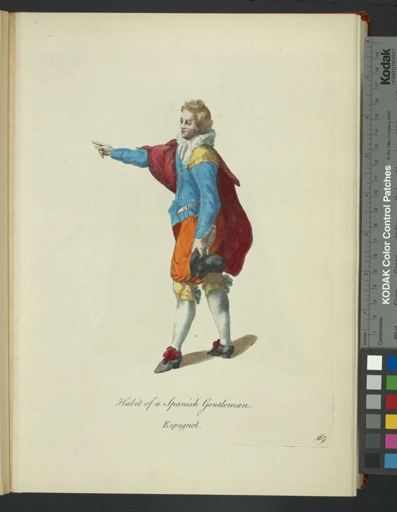 An illustration from Recueil des habillements de différentes nations, 1757, leaf 419