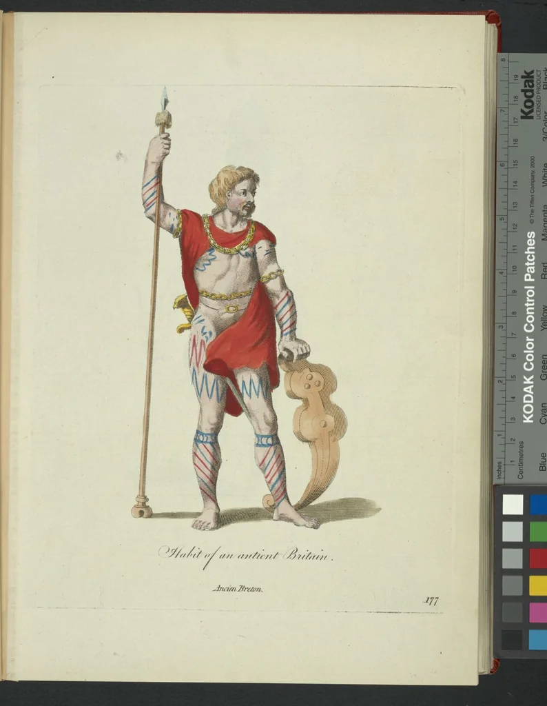 An illustration from Recueil des habillements de différentes nations, 1757, leaf 429
