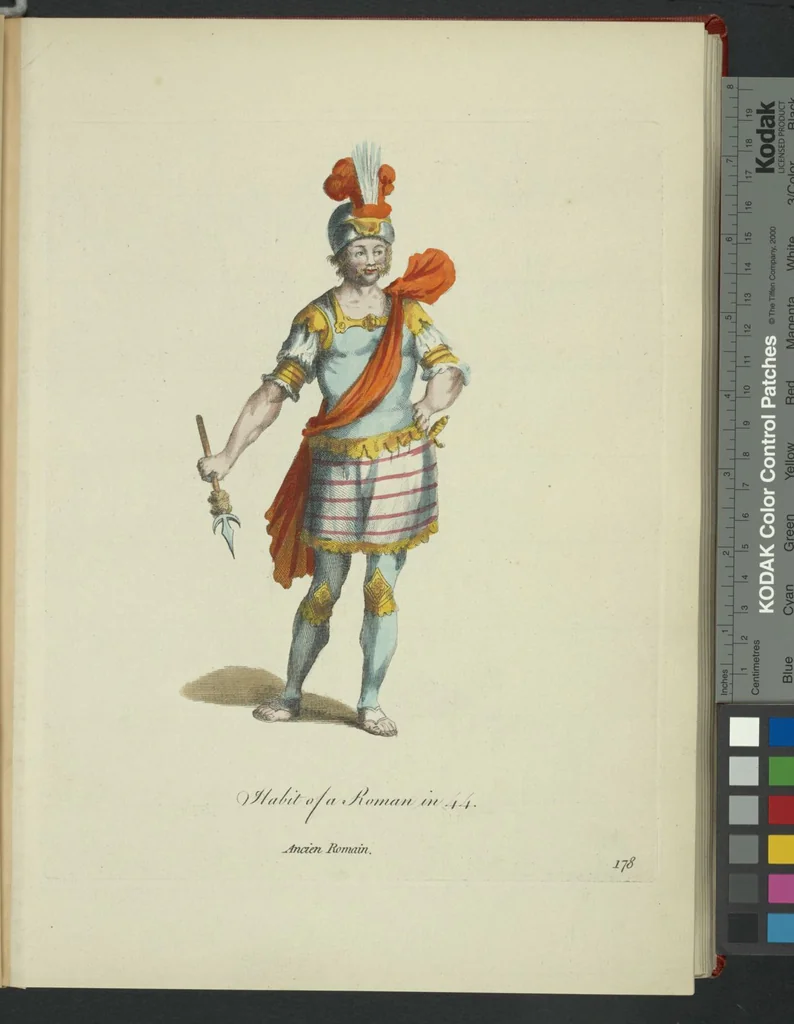 An illustration from Recueil des habillements de différentes nations, 1757, leaf 430