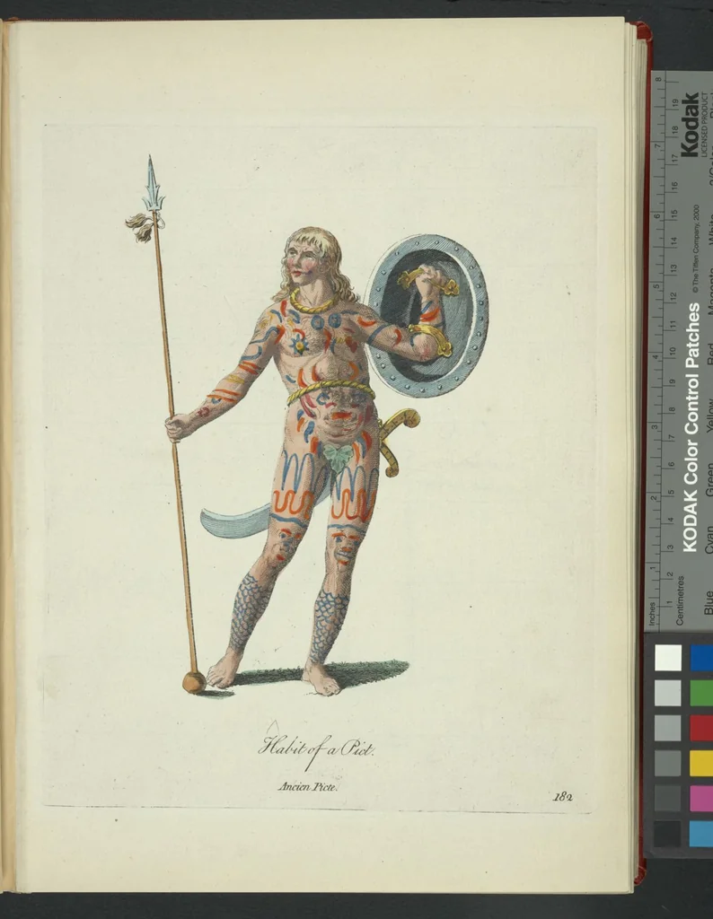 An illustration from Recueil des habillements de différentes nations, 1757, leaf 434