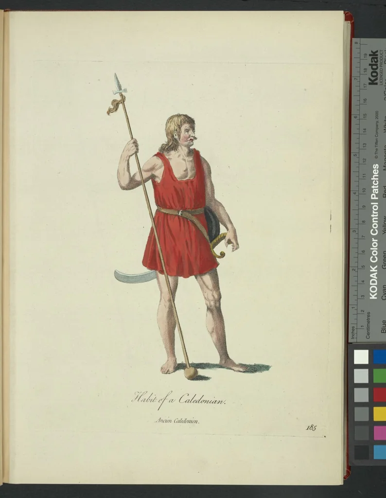An illustration from Recueil des habillements de différentes nations, 1757, leaf 437