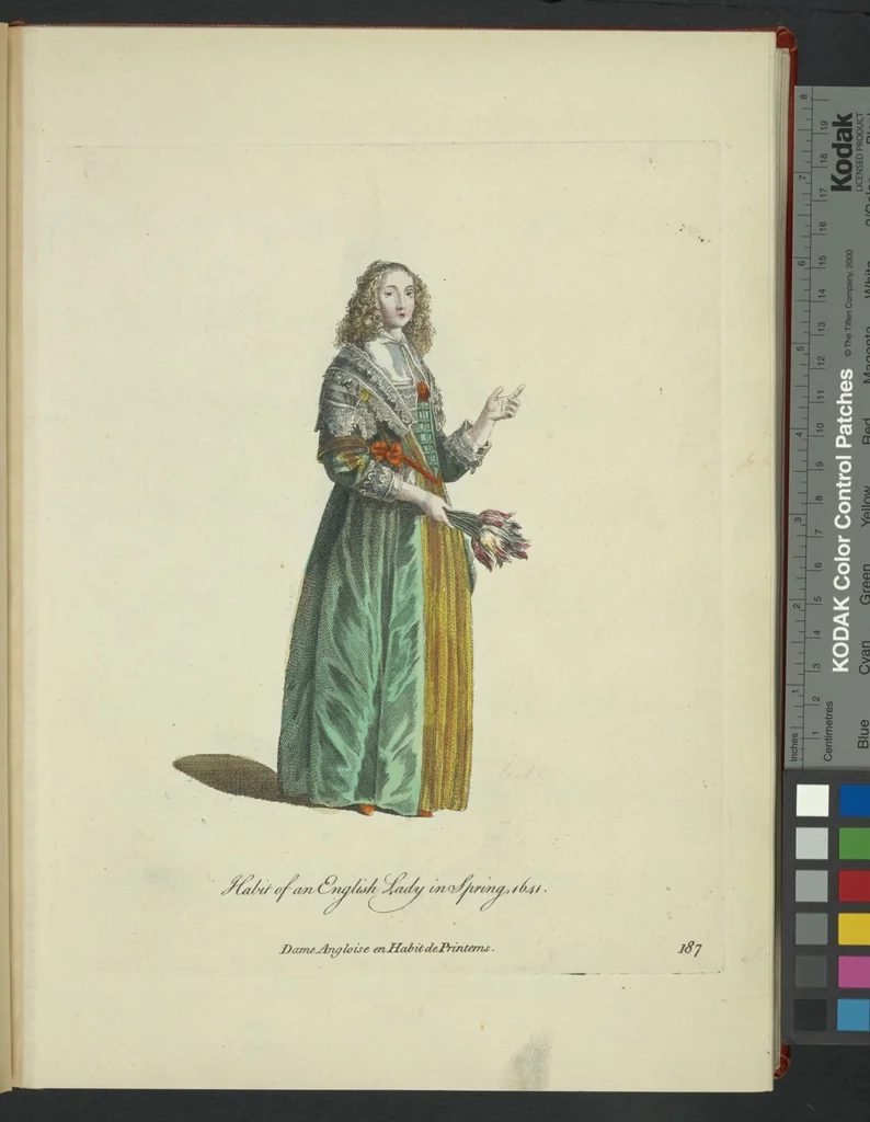 An illustration from Recueil des habillements de différentes nations, 1757, leaf 439