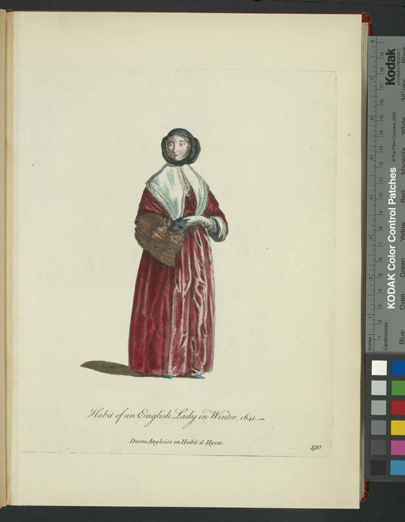 An illustration from Recueil des habillements de différentes nations, 1757, leaf 442
